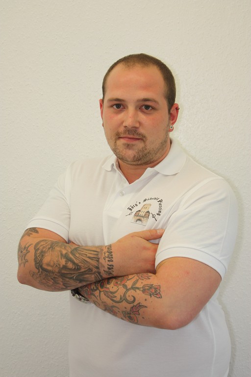 Daniel Kremer - unser freundlicher und kompetenter Shop-Guide und Berater fr Tattoo's, Piercings usw.